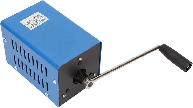 راديو الطوارئ اليدوي المعدني بمفتاح يدوي، مولد طاقة USB بقوة 20 واط للبقاء في الهواء الطلق - Image 4