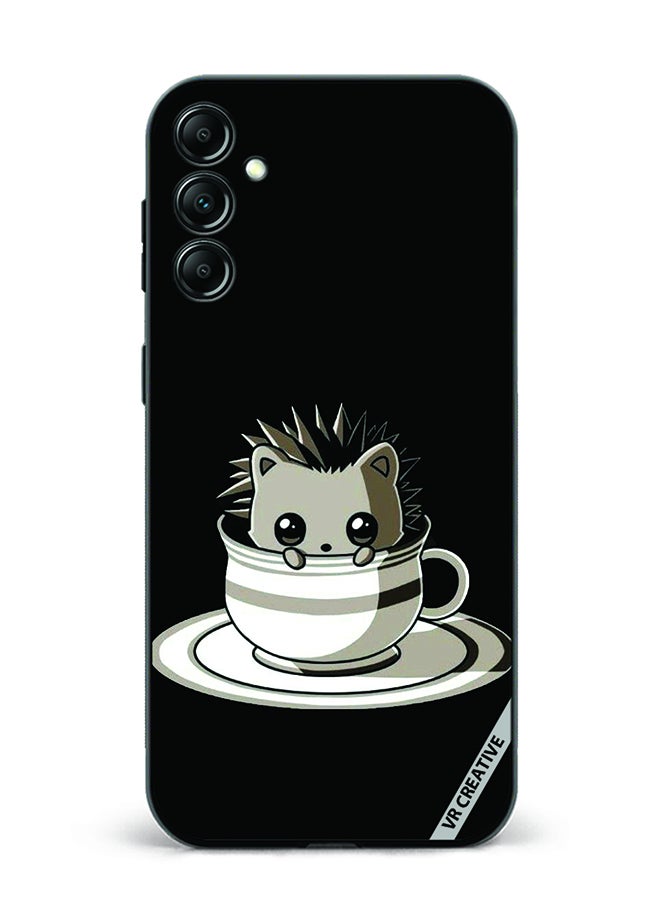 VR CREATIVE Protective Case Cover For Samsung Galaxy A15 5G/A15 Cat In A Cup Design Multicolour - Image 1