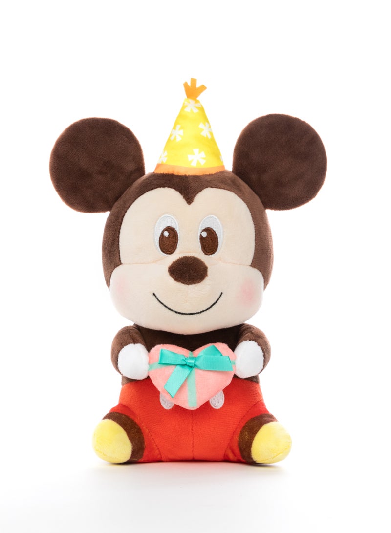 Disney مجموعة ديزني المحشوة ميكي احتفال الحبيبة 12 بوصة | لعبة ناعمة | ميكي ماوس - Image 1