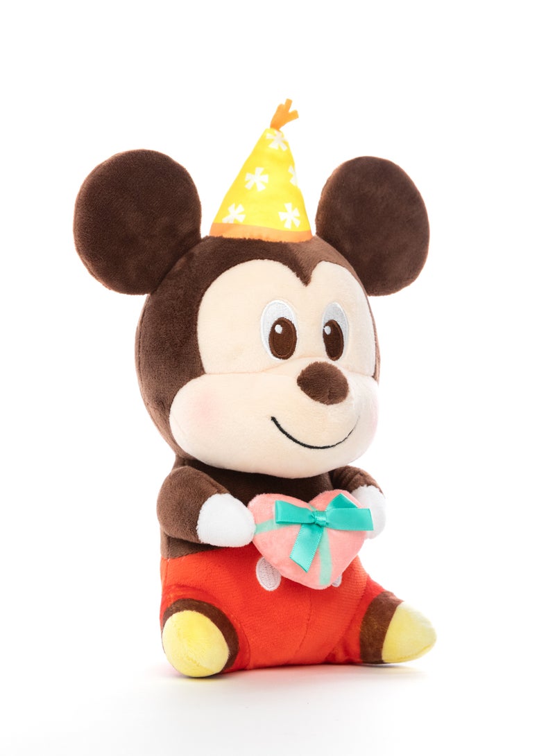 Disney مجموعة ديزني المحشوة ميكي احتفال الحبيبة 12 بوصة | لعبة ناعمة | ميكي ماوس - Image 2