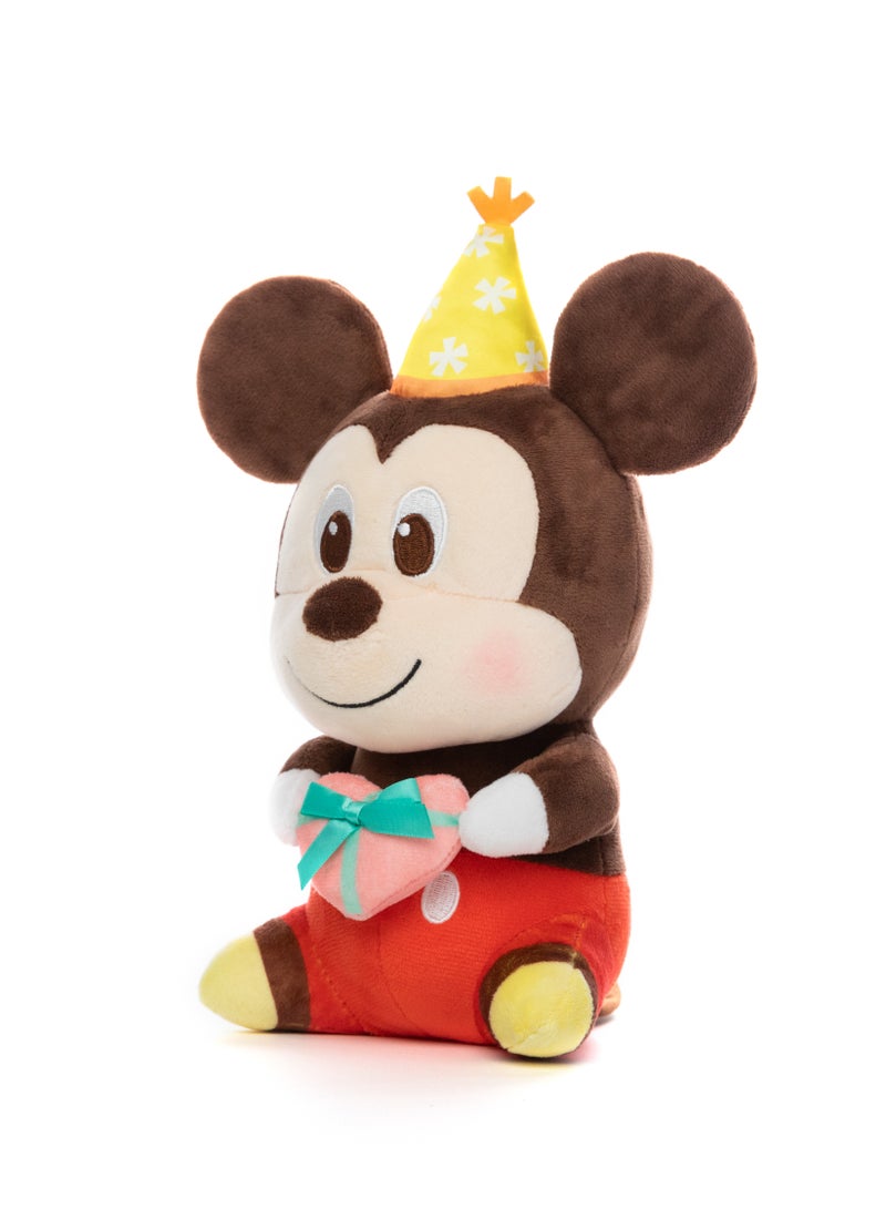 Disney مجموعة ديزني المحشوة ميكي احتفال الحبيبة 12 بوصة | لعبة ناعمة | ميكي ماوس - Image 3