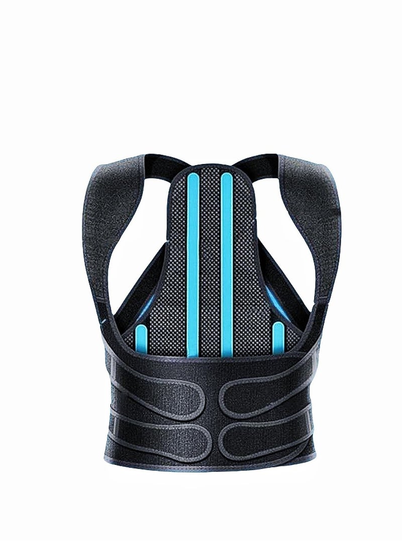 Back Brace Posture Corrector, For Women and Men, Adjustable Back Support, Breathable and Easy to Wear Back Brace, Relieve Back Pain, Neck Pain, Shoulder Pain, Lower Back Pain (Large) - Image 1