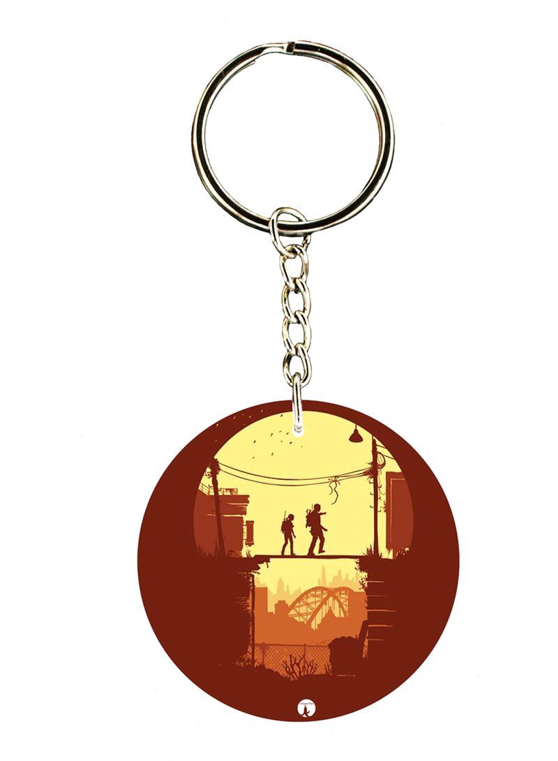 RKN The Last of Us Double Side Printed Keychain