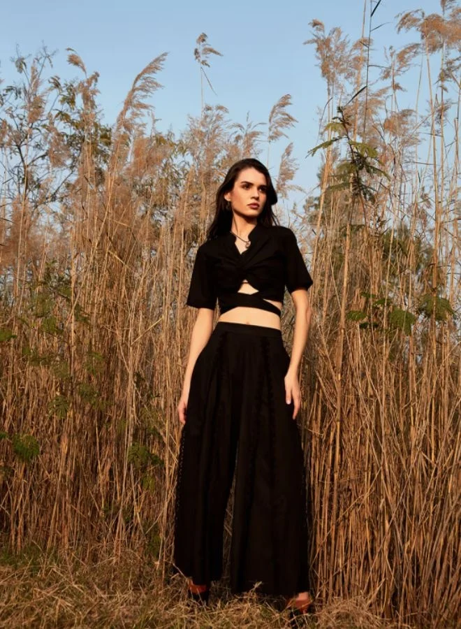 Abhishti Delisioco Knotted and Tie-up Top
