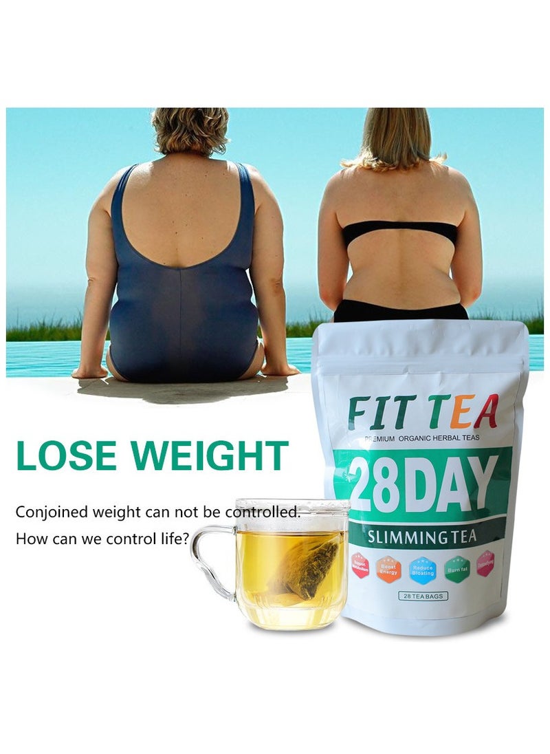 Wins Town - Detox Tummy Tea Bags 28 Days, Weight Loss Slimming Tea, Slimming Diet Herbal Tea 28 sachet - Image 1