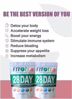 Wins Town Detox Tummy Tea Bags 28 Days, Weight Loss Slimming Tea, Slimming Diet Herbal Tea 28 sachet  - Image 2