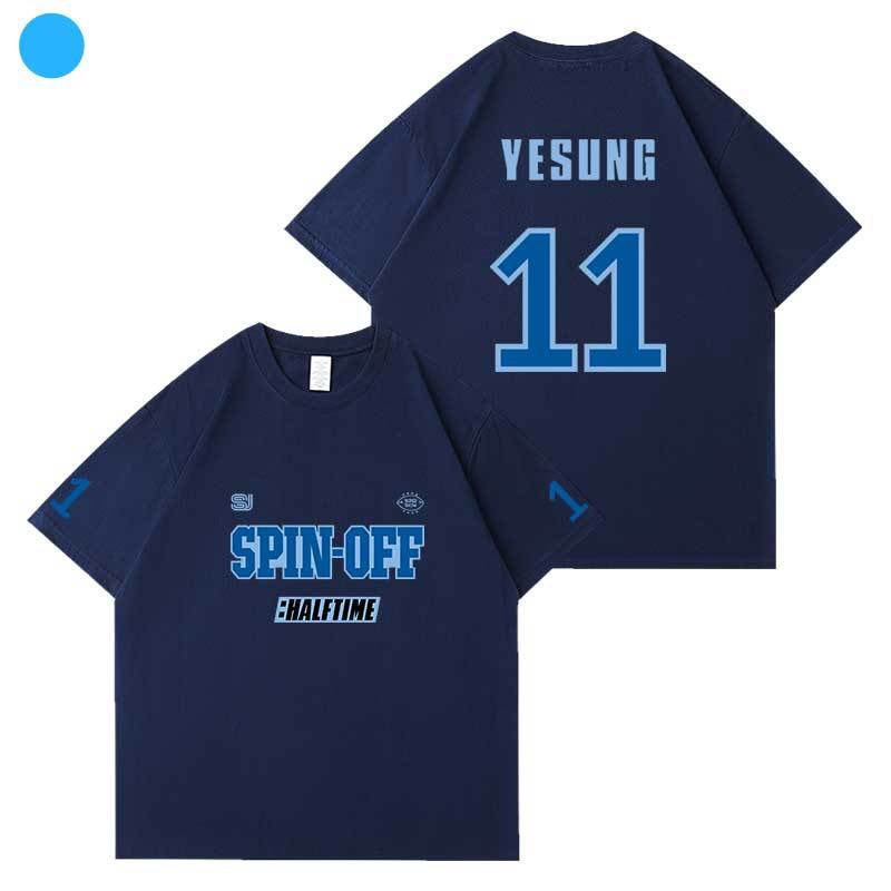 Short-Sleeved T-Shirt With The Same Clothes Around The Spinoffhalftime Of The Superjunior2024 Asian Tour Concert - Image 1