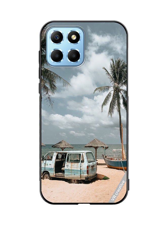 VR CREATIVE Protective Case Cover For Honor X8 5G Moody Summer Day Design Multicolour - Image 1