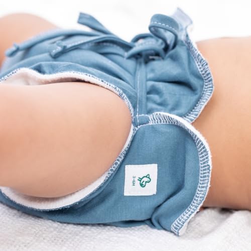 A Toddler Thing Ultra Nappies 2.0 with Dry Feel|Padded Underwear|Reusable Cotton Nappy, Langot|Double Gussets for Leak Protection|Superior Absorption|Bundle of Bottoms|0-3m|Pack of 5 - Image 2