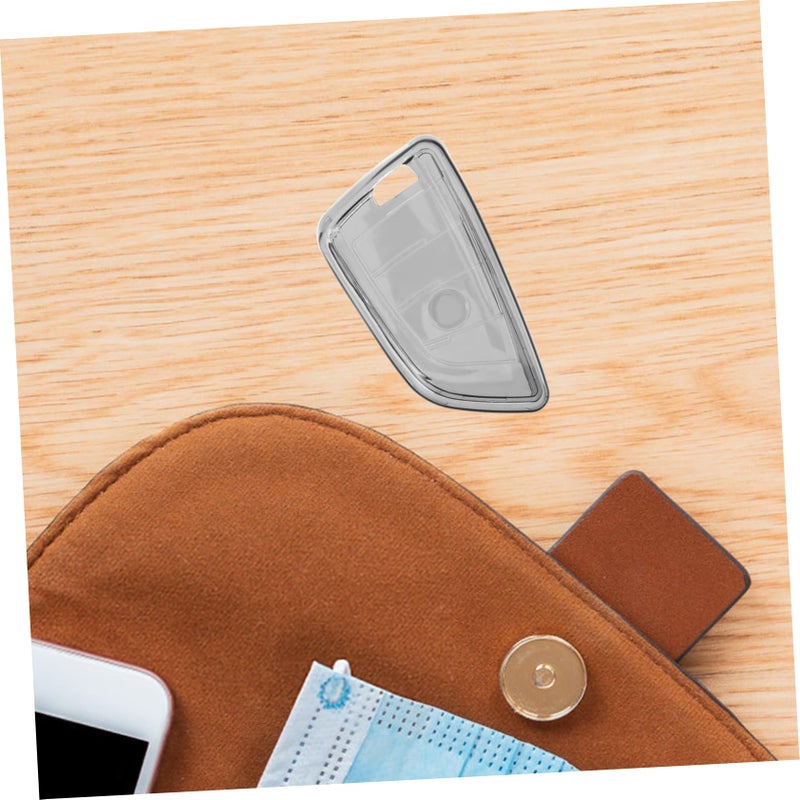 Transparent TPU Car Key Fob Cover Protector Enhances Aesthetics with Effortless Button Operation - Image 5