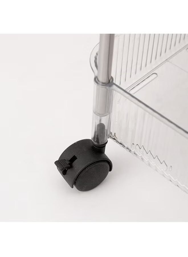 Beauenty 4 Tier Storage and Organization Rrolley acrylic and Organizer 38X23X15 CM - Image 5