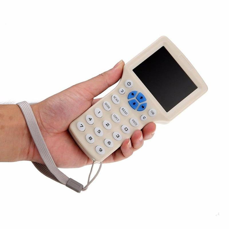 اقرار ومكتبة ومكرر وممصرف RFID: شاشة LCD بنقاط عرض 3.2 بوصة - دعم ترددات متعددة وتوجيه صوتي باللغة الإنجليزية لإدارة بطاقات التحكم بالوصول والمصعد - Image 4