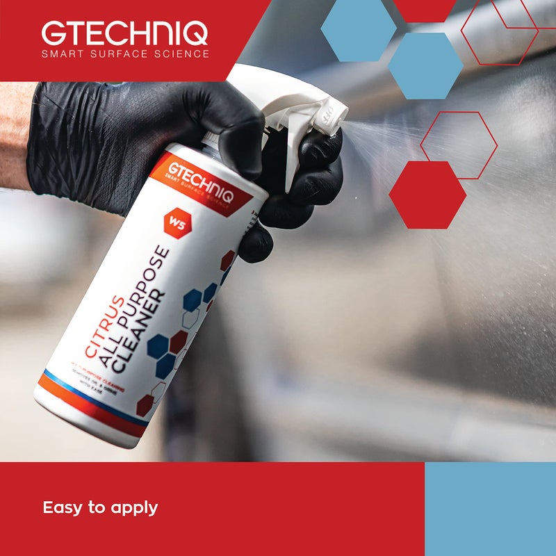 Gtechniq W5 Citrus All Purpose Cleaner for Cars 17 fl oz | Car Degreaser Spray Removes Grease and Stains, Easy to Apply and Long-Lasting Results - Image 5