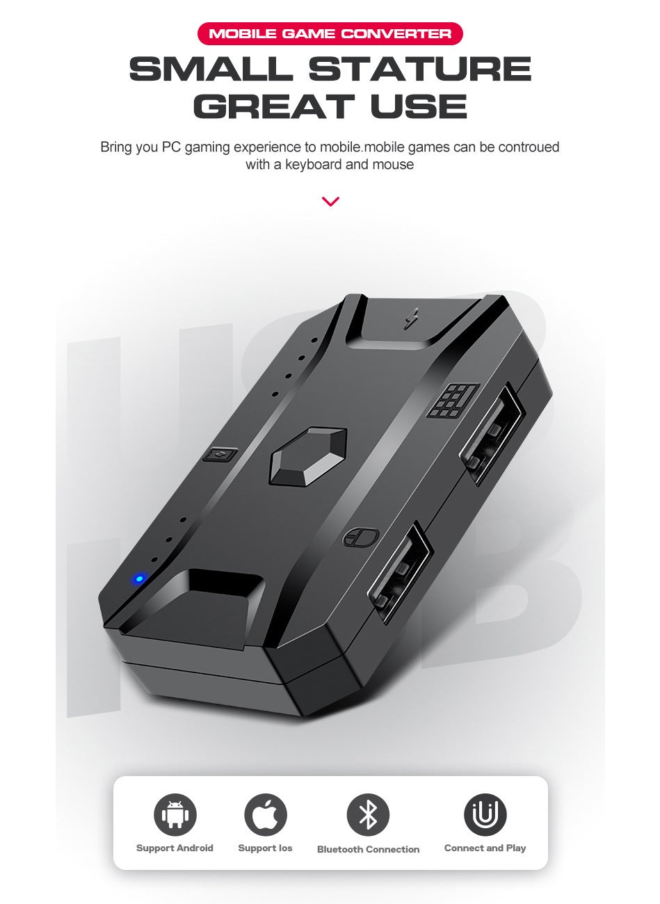 Generic - RGB Backlit TF900 One-Handed Gaming Keyboard Throne - Image 1