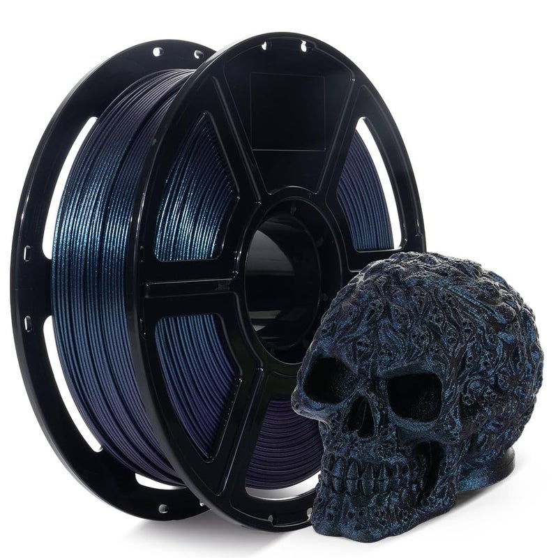 FLASHFORGE Chameleon Rapid PLA Filament 1.75mm Burnt Titanium, PLA Color Shift High Flow Speedy 3D Printer Filament, Max 500mm/s Fast Printing, Display Shimmering Effects from Various Angles and Light - Image 1