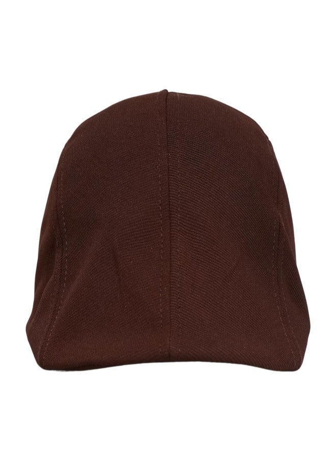 C Classic Side Flow Cotton Golf Cap with Ventilated Lining, Elasticized Fit, Casual Wear, Retro, Golf, Unsex and All Other Outdoor Acitvites (in, Alpha, Free Size, Brown) - Image 2