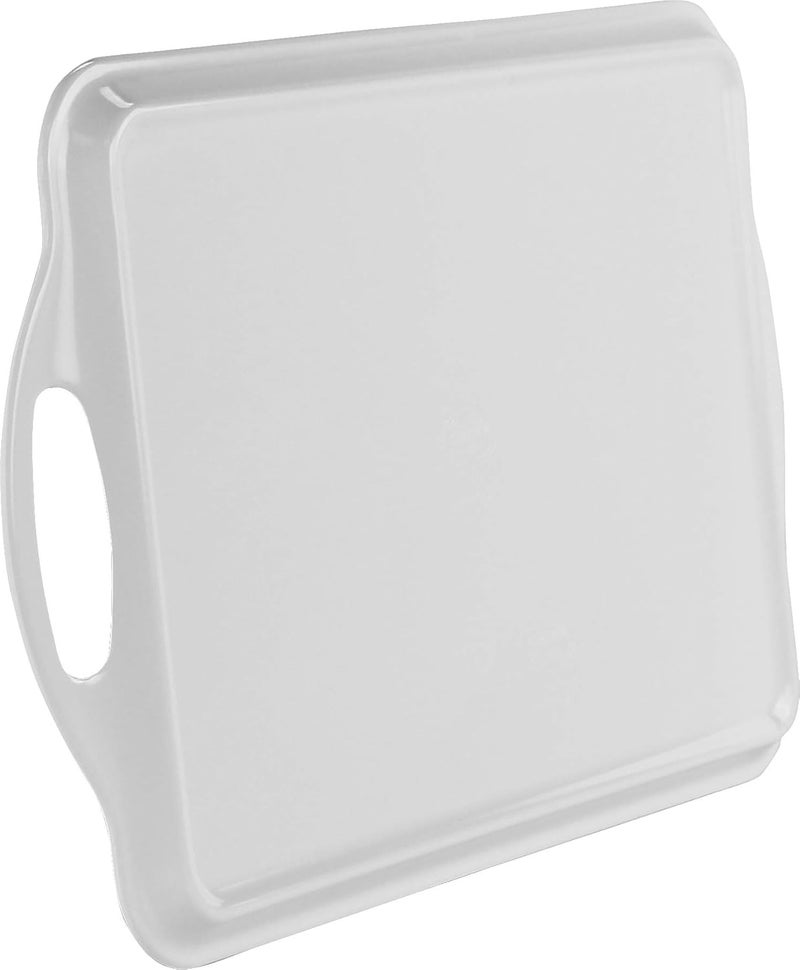 Reston Lloyd Corelle Coordinates Rectangular Melamine ServingOttoman Tray - Image 3