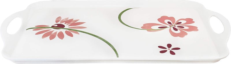 Reston Lloyd Corelle Coordinates Rectangular Melamine ServingOttoman Tray - Image 5