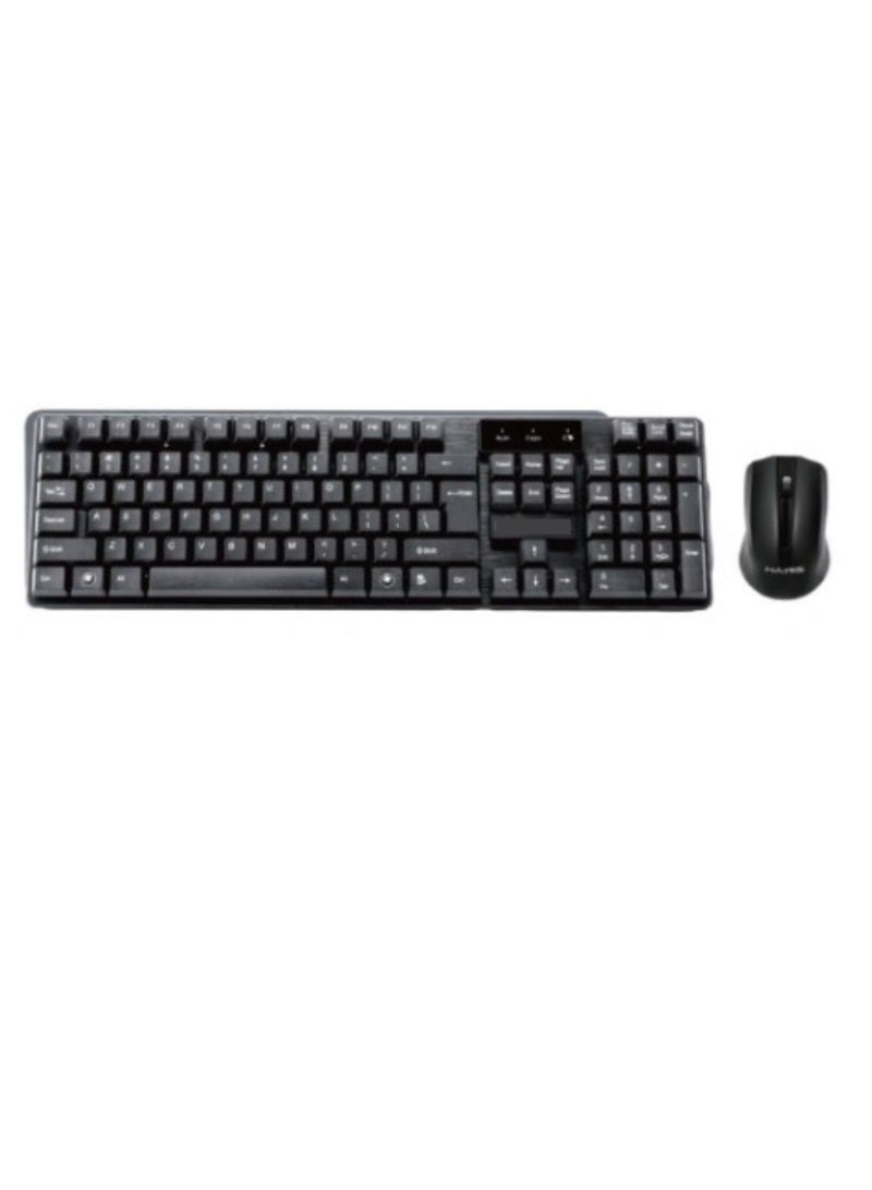 Terabyte 2.4G Wireless keyboard and mouse Combo BLACK - Image 1