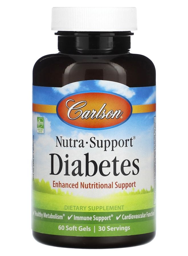 Nutra-Support™ Diabetes 60  Soft Gels