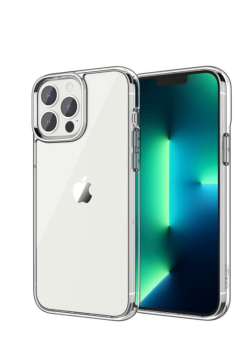glassology iPhone 14 Pro Case 6.1 inch Anti Yellowing Back Hard Back Ultra Thin Case Anti Drop Shockproof Protection Clear Case for iPhone 14 Pro Cover  - Image 3