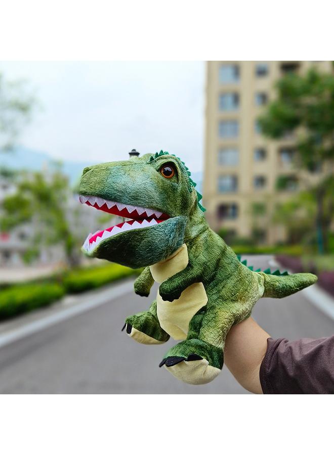 Bluejw New Arrival Dinosaur Hand Doll Toy Large Mouth-opening Animal Dragon Soothing Gloves - Image 1