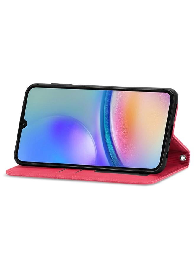 S-TOP Case For Samsung Galaxy A05s 4G Retro Skin Feel Magnetic Leather Phone Case - Image 4