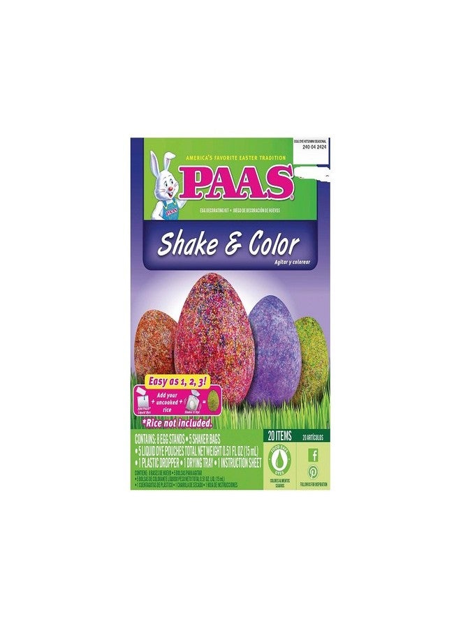 PAAS Shake & Color Easter Egg Decorating Kit - Image 1
