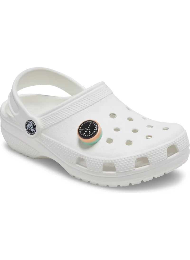 crocs 10012312 Jibbitz Shoes Slipper Ornament Peace Sign Stud - Unique