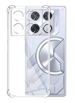 Youque for Infinix GT20 Pro 5G Phone Case Transparent Shockproof Air Guard Corners Shockproof Protection Back Cover  - Image 4