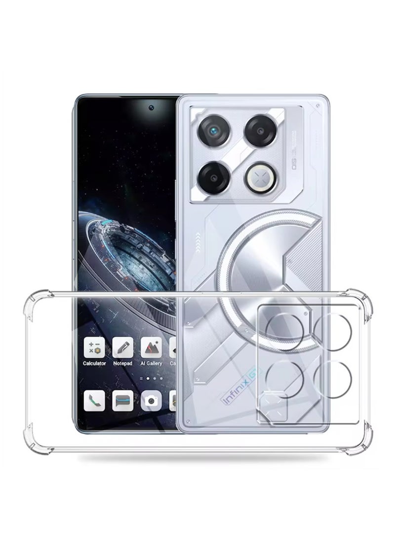 Youque - for Infinix GT20 Pro 5G Phone Case Transparent Shockproof Air Guard Corners Shockproof Protection Back Cover - Image 1