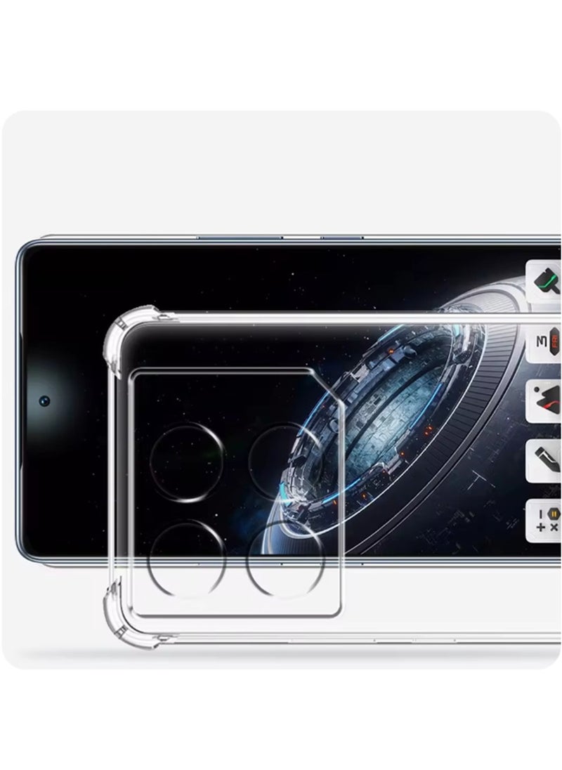 Youque - for Infinix GT20 Pro 5G Phone Case Transparent Shockproof Air Guard Corners Shockproof Protection Back Cover - Image 1