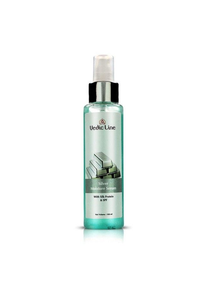 Vedicline - Silver Moisture Serum With Spf Protect From Pollution Drying And Dehydrating With Jasta Bhasma Aloe Vera Gives Glow To Skin. 100Ml - Image 1