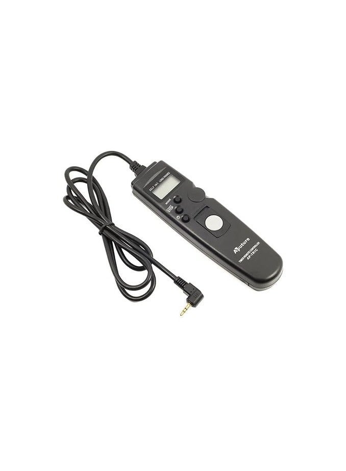 Aputure AP-TR1C Timer Digital Camera Remote Control Shutter Cable 1C – Programmable Camera Intervalometer, Wired Timer Shutter Release Cable for DSLR Cameras, Long Exposure & Time-Lapse Photography Remote, Autofocus Remote Trigger, Professional Camera Control Accessory - Image 1
