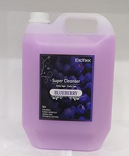 EXOTIKK Super Cleanser Blueberry Face Hand Wash 5 Liter Pack of 1 - Image 1