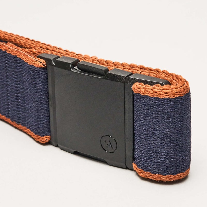 Arcade Belts A2 Blackwood Unisex Adventure Belt: Heavy Duty Stretch, Metal Free Buckle, Black/Khaki - Image 3