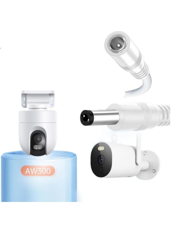 Trendy Style Chuanfan Suitable For Xiaomi Outdoor Camera Cw400/500/300/700S Dome Camera Power Extension Cable, Yingshi C2C3C4C5C8 Camera Dc5521 Surveillance Power Cable, 10 Meters - Image 1