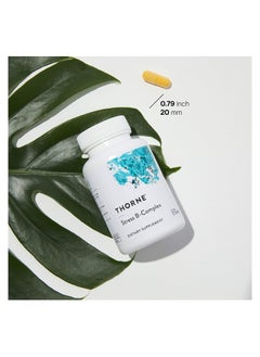 Thorne Stress B-Complex - Dietary Supplement - 60 Capsules  - Image 3