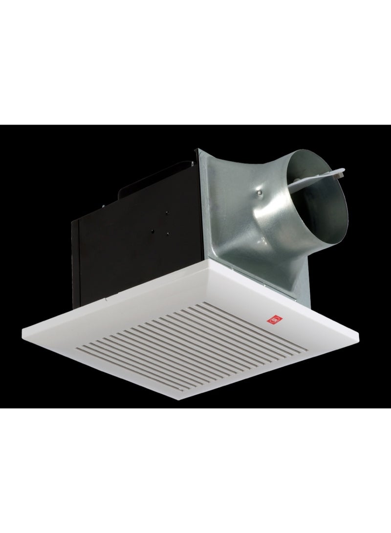 كي دي كي مروحة شفط ديكورية KDK – فتحة 24×24 سم – مخرج 4 بوصة – تدفق هواء 117 CFM - Image 2