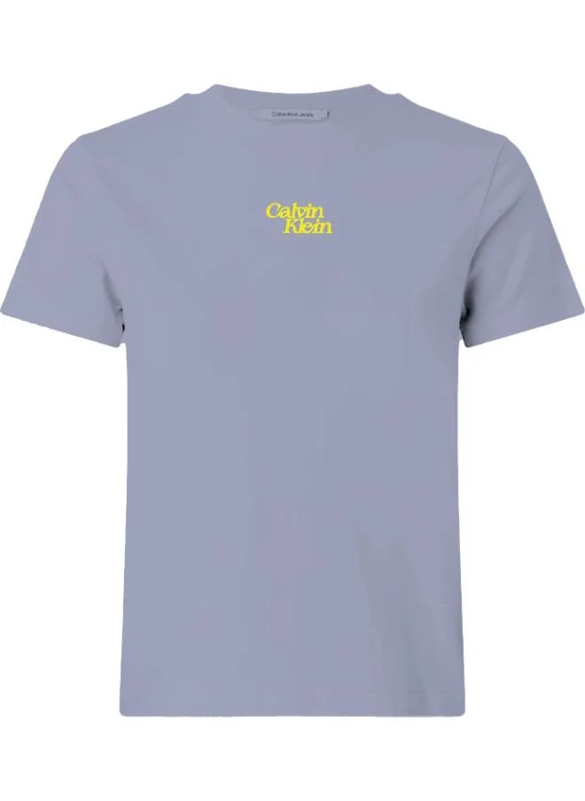 كالفن كلاين جينز Logo Crew Neck T-Shirt