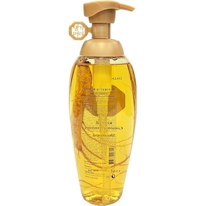 DAENG GI MEO RI - KI GOLD GINSENG BLOSSOM SHAMPOO 13.5 FL OZ/ 400ML, REAL GINSENG INSIDE, HERBAL SHAMPOO, HAIR GROWTH, PREVENTING HAIR LOSS - Image 2