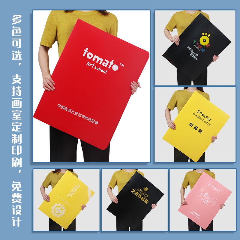 4K Data Book 8K Sketch Collection Book A2 Data Book A3 Folder 4K File Art Collection Album Printing - Image 5