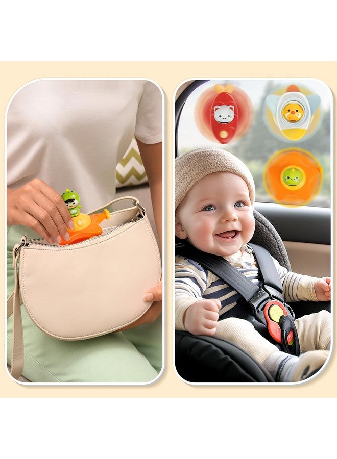 BEESTECH Suction Cup Spinner Toys for 1 2 3 Years Old Boys Girls, Bath Toys for Toddlers 1-3, Travel Toys for Kids Car Rides Flight Trip, Novelty Spinning Top for Baby Gifts - Image 4