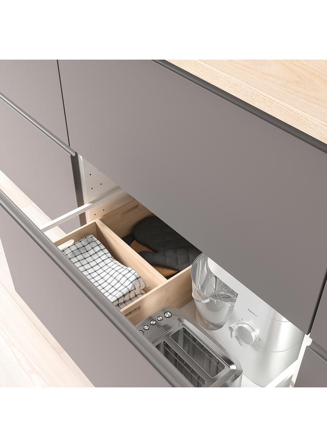 زبون صندوق تخزين، خيزران خفيف، 24×32×15 سم - Image 4