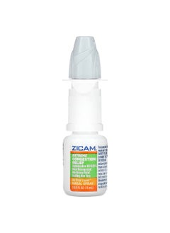 ZICAM Zicam, Extreme Congestion Relief, No Drip Liquid Nasal Spray, Soothing Aloe Vera, 0.5 fl oz (15 ml)  - Image 1