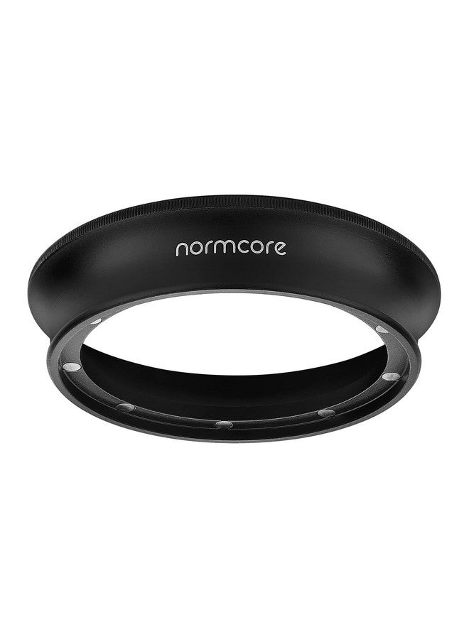 نورمكور قمع الجرعات المغناطيسي Normcore V2 مقاس 58 مم - حلقة جرعات قهوة الإسبريسو - ألومنيوم مؤكسد 18 مم مع 9 فولاذ ممغنط متوافق مع حامل مرشح 58 مم - Image 1