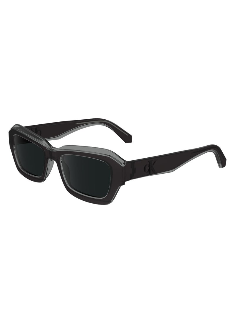 Calvin Klein Jeans FULL RIM BIO INJ-G820 MODIFIED RECTANGLE CALVIN KLEIN JEANS SUN CKJ24608S  5220 (050) GREY  - Image 1
