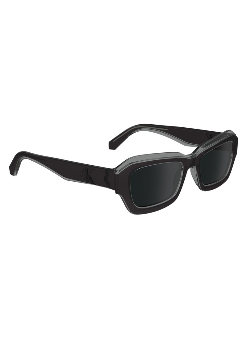Calvin Klein Jeans FULL RIM BIO INJ-G820 MODIFIED RECTANGLE CALVIN KLEIN JEANS SUN CKJ24608S  5220 (050) GREY  - Image 2