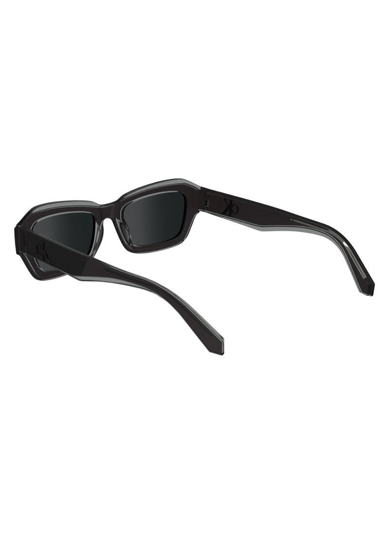 Calvin Klein Jeans FULL RIM BIO INJ-G820 MODIFIED RECTANGLE CALVIN KLEIN JEANS SUN CKJ24608S  5220 (050) GREY  - Image 4