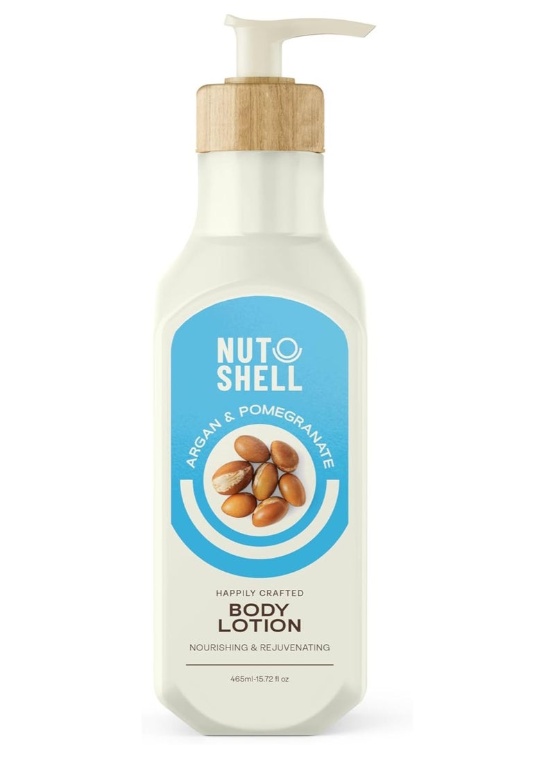 NUT SHELL Body Lotion Argan & Pomegranate - 465 Ml